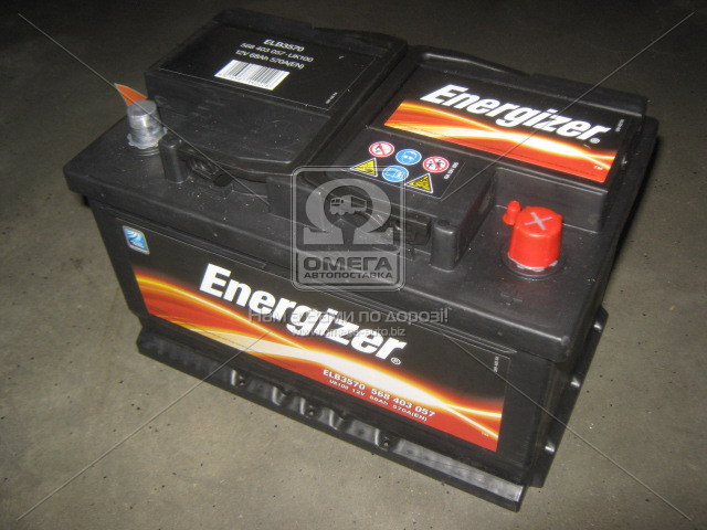 Аккумулятор Energizer 68Ah R+ EN570 - фото 1 - id-p4753984