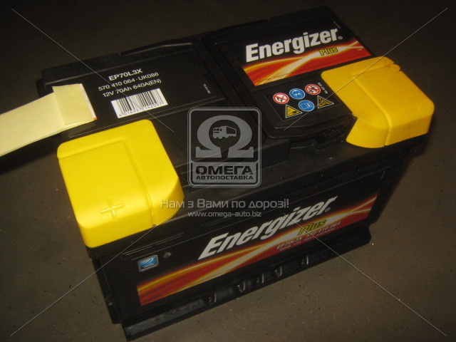 Аккумулятор Energizer Plus 70Ah L+ EN640 - фото 1 - id-p4753988