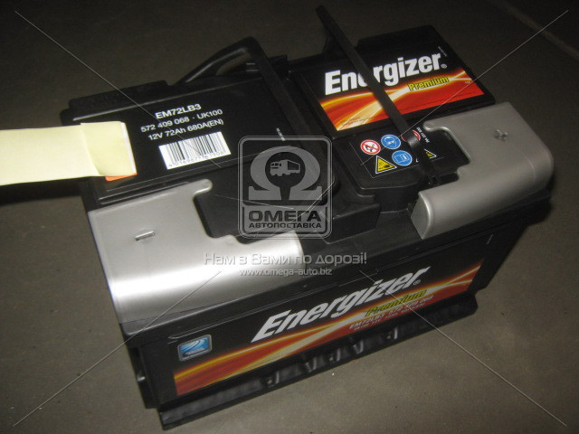 Аккумулятор Energizer Prem. 72Ah R+ EN680 - фото 1 - id-p4753989