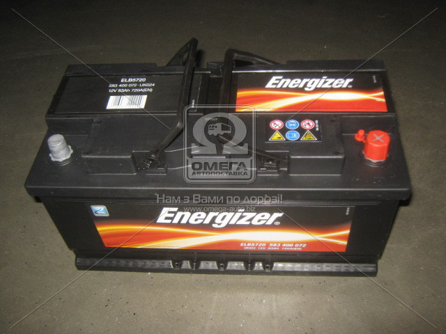 Аккумулятор Energizer 83Ah R+ EN720 - фото 1 - id-p4753991
