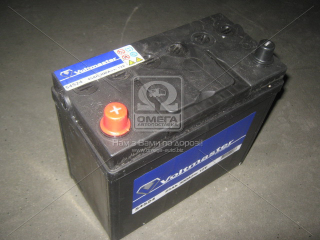 Аккумулятор VOLTMASTER 45Ah L+ EN300 Asia - фото 1 - id-p4754007