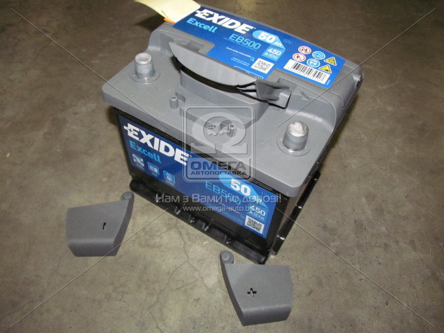 Аккумулятор Exide EXCELL 50Ah R+ EN450 - фото 1 - id-p4754009