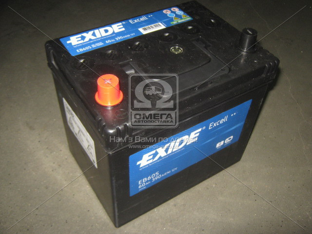 Аккумулятор Exide EXCELL 60Ah L+ EN390 Asia - фото 1 - id-p4754014