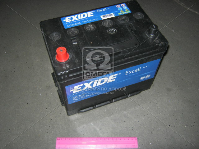 Аккумулятор Exide EXCELL 70Ah L+ EN540 Asia - фото 1 - id-p4754023