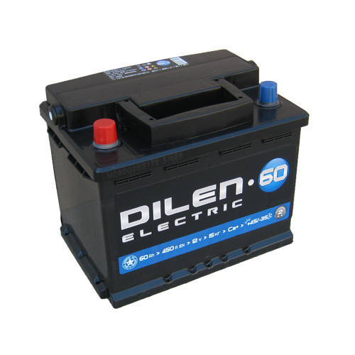 Аккумулятор Dilen 6СТ-60Ah/450A L+(1) 242х175х190 - фото 1 - id-p4772655