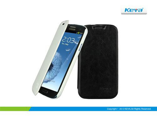 Dilux - Чехол-книжка аккумулятор KEVA для Samsung Galaxy S3 i9300 2400mAh Черный - фото 1 - id-p4773042
