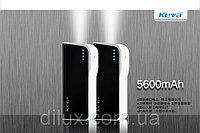 Power Bank внешний аккумулятор компакт Keva Y019 5600mAh