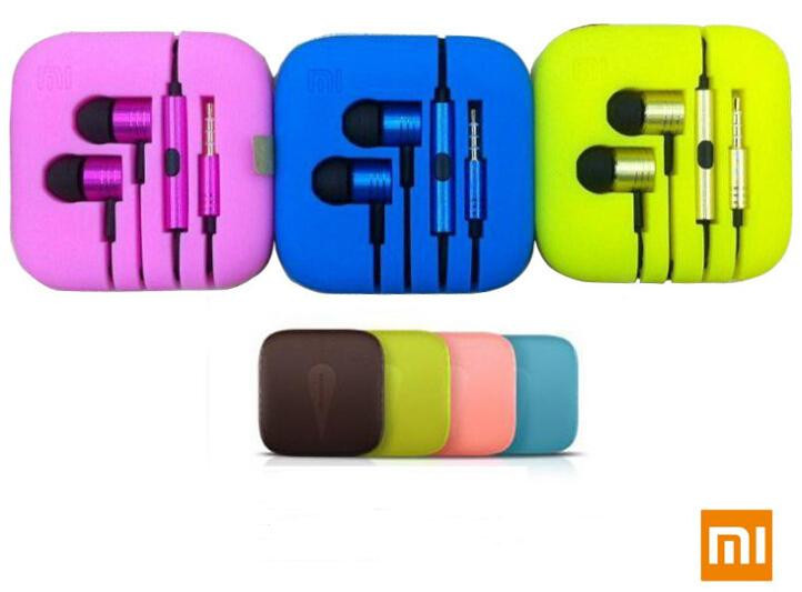 Наушники гарнитура Xiaomi earphones Piston v2 Лимонный, Проводные, Силикон - фото 1 - id-p4773213