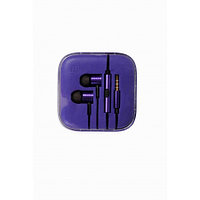 Наушники гарнитура Xiaomi earphones Piston v2 Фиолетовый, Проводные, Силикон