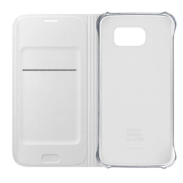 Чехол - книжка Flip Wallet Samsung Galaxy S6 edge G925F Белый - фото 1 - id-p4773359
