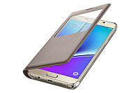 Чехол - книжка S View Cover Samsung Galaxy Note 5 N920C Золотистый