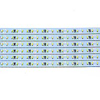 Dilux - Светодиодная LED линейка SMD 3020 144LED/m, негерметичная IP33, нейтральный белый Холодный белый