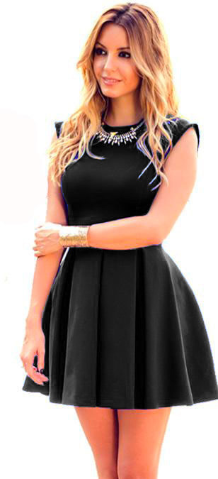 Платье "DOLLY" черный - фото 1 - id-p4776180