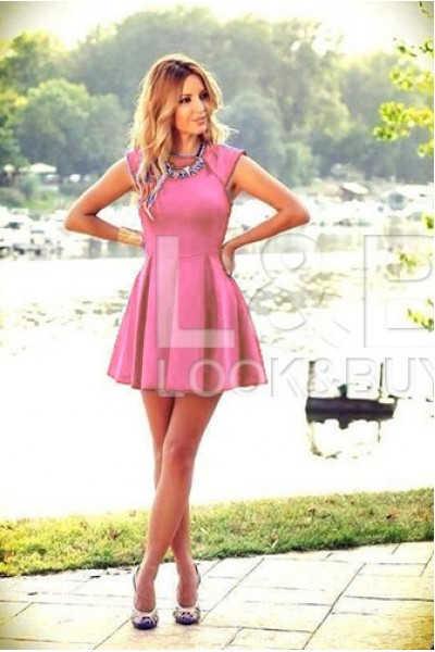 Платье "DOLLY" розовый - фото 1 - id-p4776182