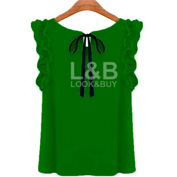 Блузка "Элизабет" зеленый - фото 1 - id-p4776188