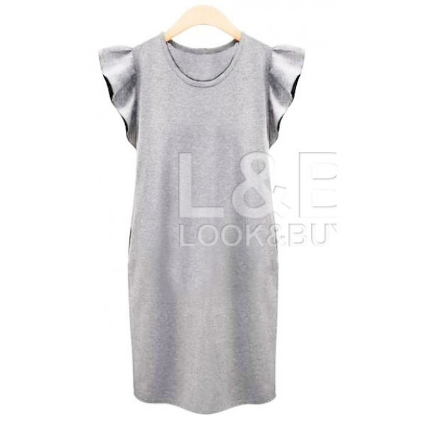 Платье "Armani" серый - фото 1 - id-p4776220