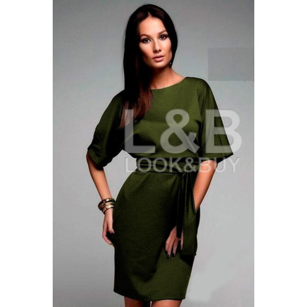 Платье "DOLCE" зеленый - фото 1 - id-p4776276