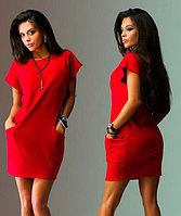 Супер Цена!! Платье "Calvin Klein" красное