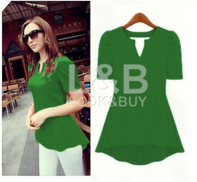 Блузка "Victoria Beckham" зеленый - фото 1 - id-p4776448