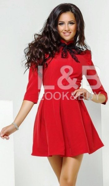 Супер цена!! Платье "Afrodita" красное - фото 1 - id-p4776571