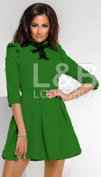 Супер цена!! Платье "Afrodita" зелёное - фото 1 - id-p4776574