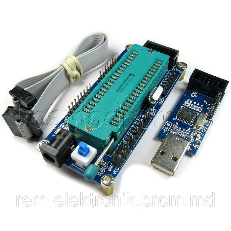 AVR-PROGRAMMER-KIT Программатор AVR-USB-ASP программатор - фото 1 - id-p1663316