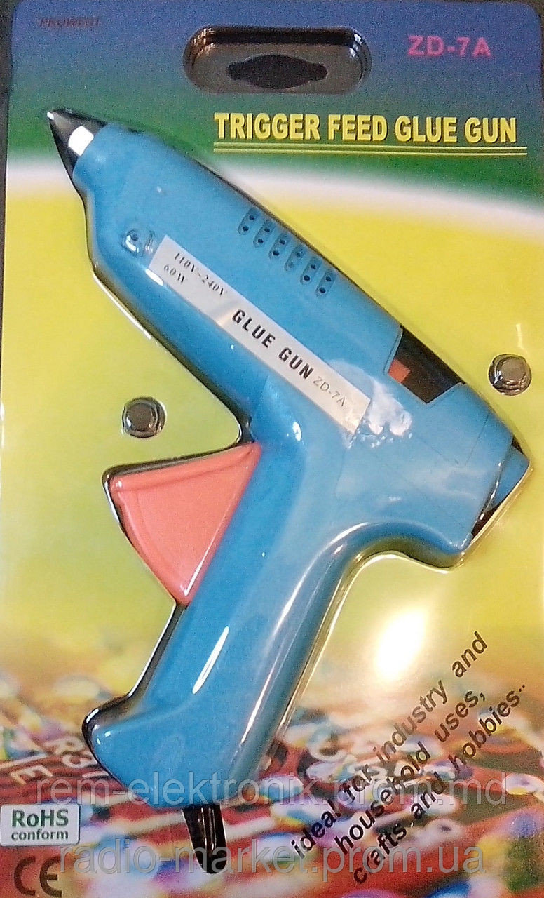 Пистолет для склеивания расплавленным клеем ZD-7A - фото 1 - id-p4816273