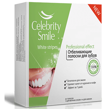 Celebrity Smile отбеливающие полоски для зубов - фото 1 - id-p4816436