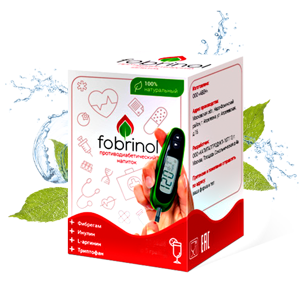 Напиток от диабета Fobrinol (Фобринол) - фото 1 - id-p4817356