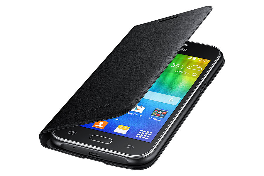 Чехол - книжка Flip Wallet Samsung Galaxy J1 SM-J120F - фото 1 - id-p4833944